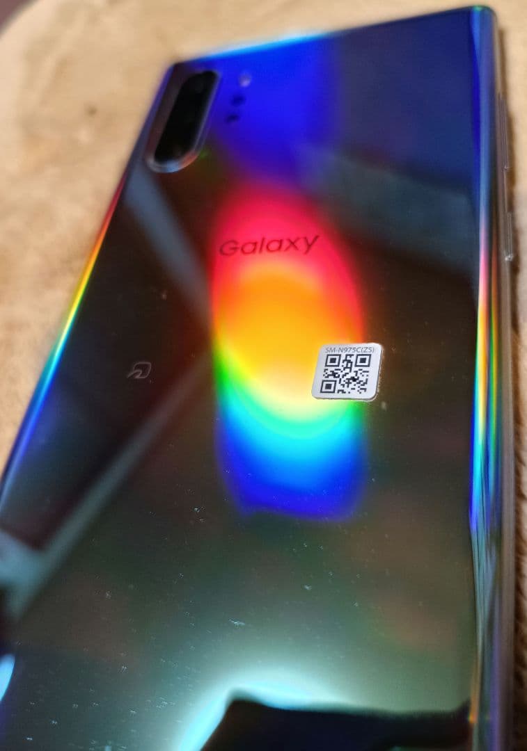 【再掲】Galaxy Note 10+ オーラグロー(楽天モバイル)