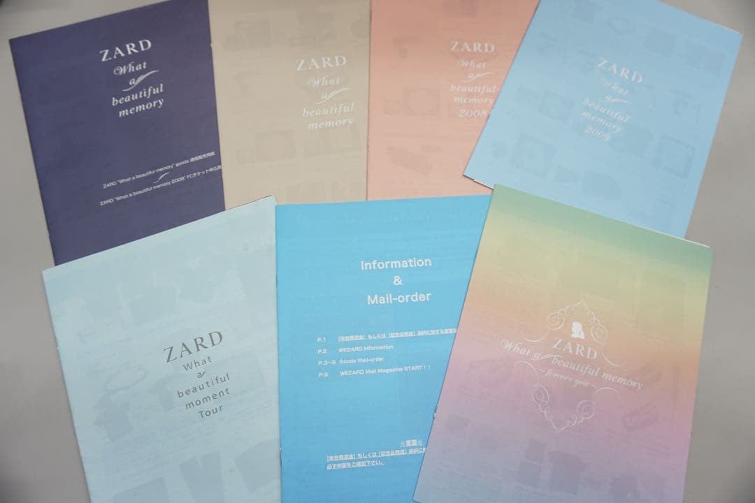 k*i様 ZARD 坂井泉水 大量ファンクラブ限定 グッズ 会報 パンフレット