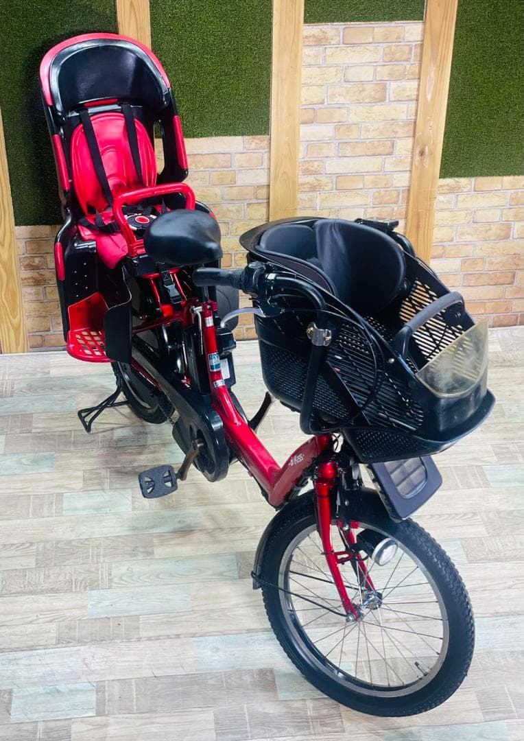 人気No１モデル レッド系 ヤマハ 子供乗せ電動アシスト自転車 ZH3006