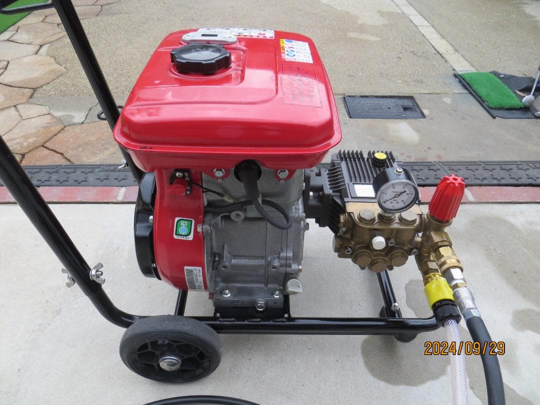 エンジン高圧洗浄機★Asada アサダ 高圧洗浄機 12/80G 美品