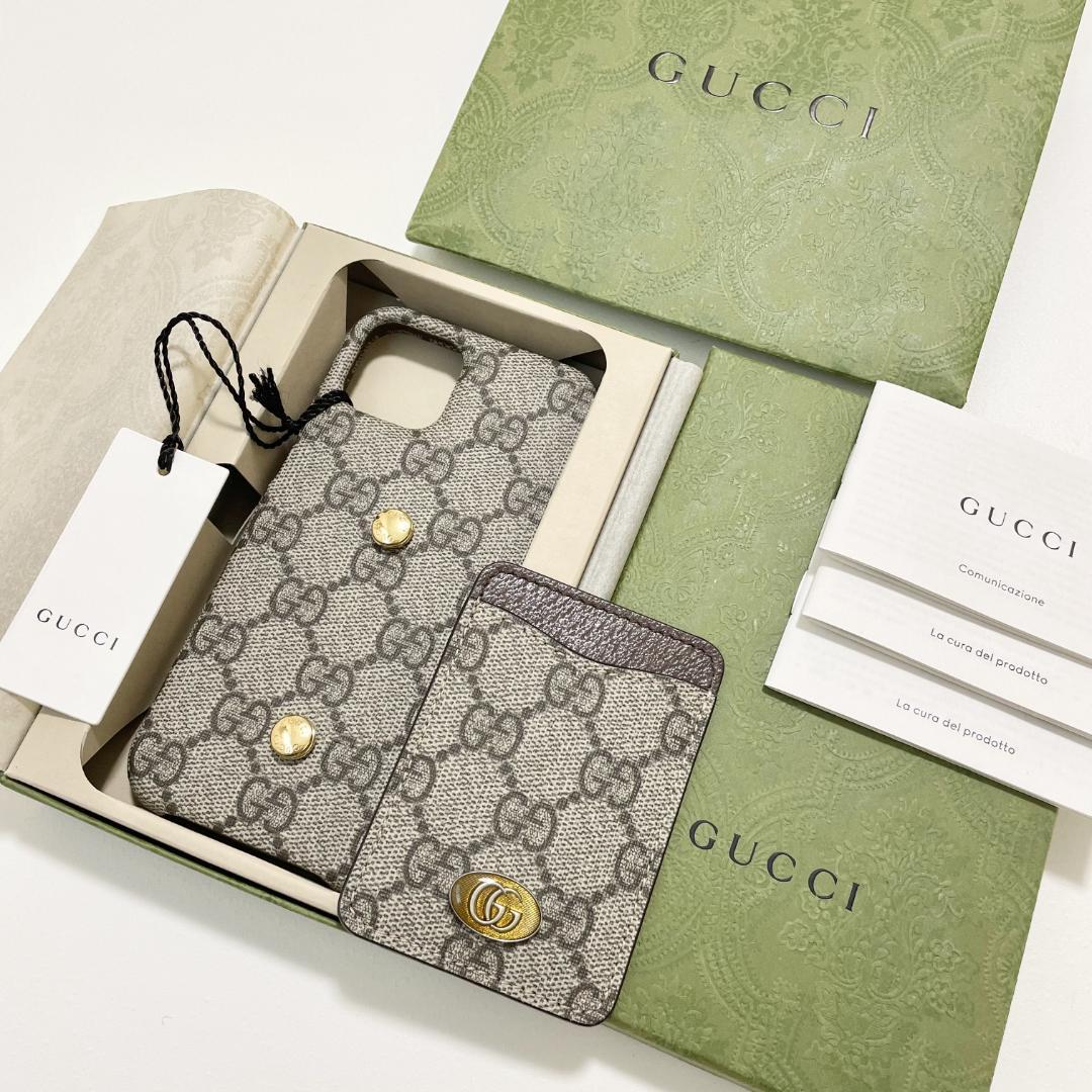 GUCCI グッチ iPhone13 ケース スマホケース アイフォン ロゴ