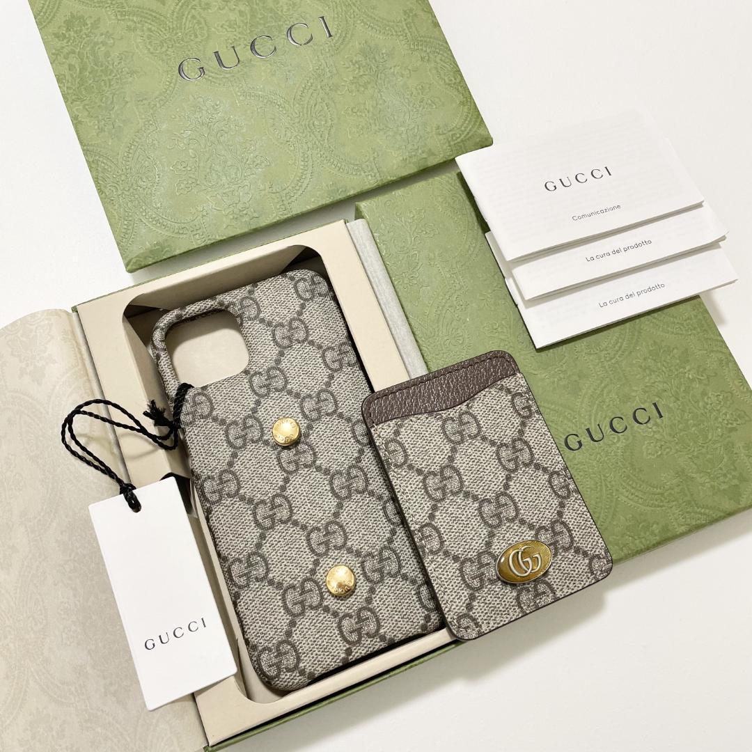 GUCCI グッチ iPhone13 ケース スマホケース アイフォン ロゴ