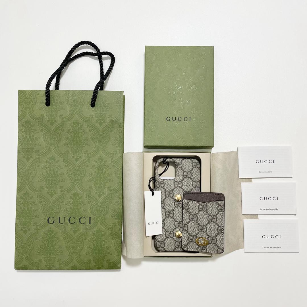 GUCCI グッチ iPhone13 ケース スマホケース アイフォン ロゴ