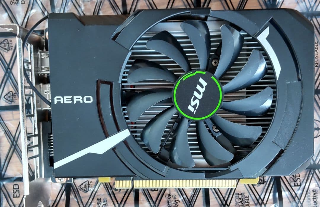 MSI GeForce GTX 1650 AERO ITX 4G OCV1訳あり