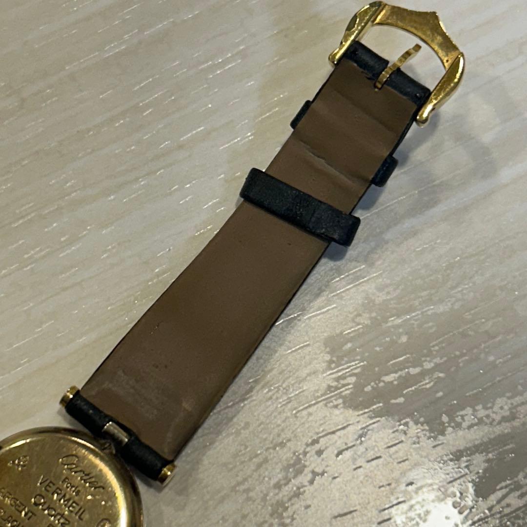 カルティエ マストヴァンドーム　腕時計　レディース　ブラック　cartier