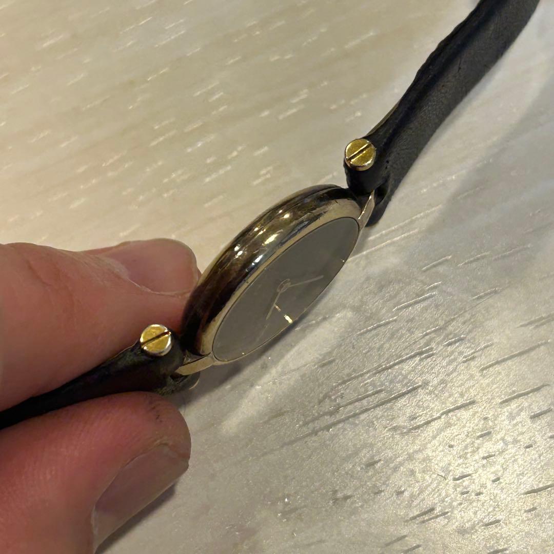 カルティエ マストヴァンドーム　腕時計　レディース　ブラック　cartier