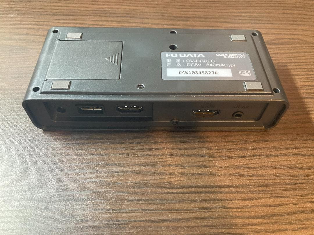 I-O DATA キャプチャーボードGV-HDREC SDカード　アダプター付き