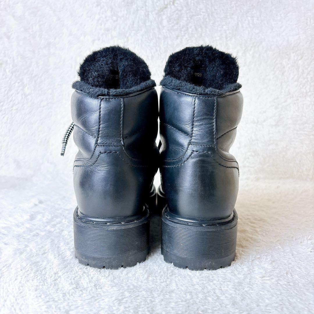 PRADA プラダ 厚底 トレッキングブーツ ボア 38 プラダスポーツ