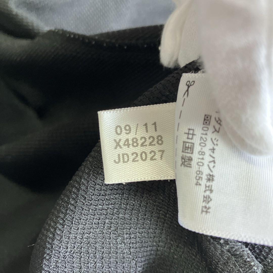 ◎極美品 アディダス 人気の黒×金 ジャージ上下セット L スポーツスタイル