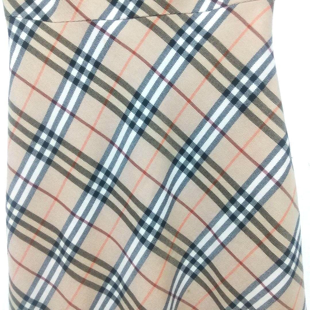 バーバリーブルーレーベル ノバチェック ワンピース ウール 36 S