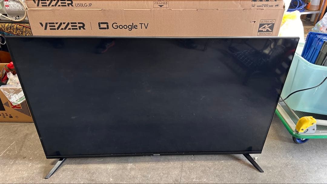 24年製VEZZER チューナーレス テレビ U50LG-JP