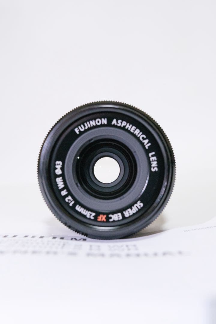 美品FUJINON FUJIFILM XF23mm F2 R WR 単焦点レンズ