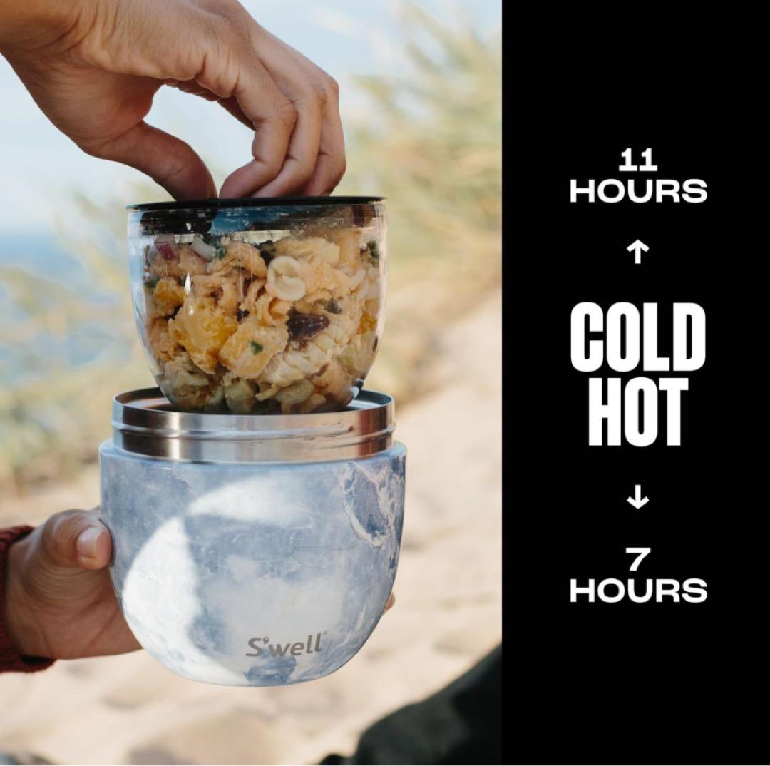 正規新品S'well Eats ステンレススチール製フードボウル 22オンス