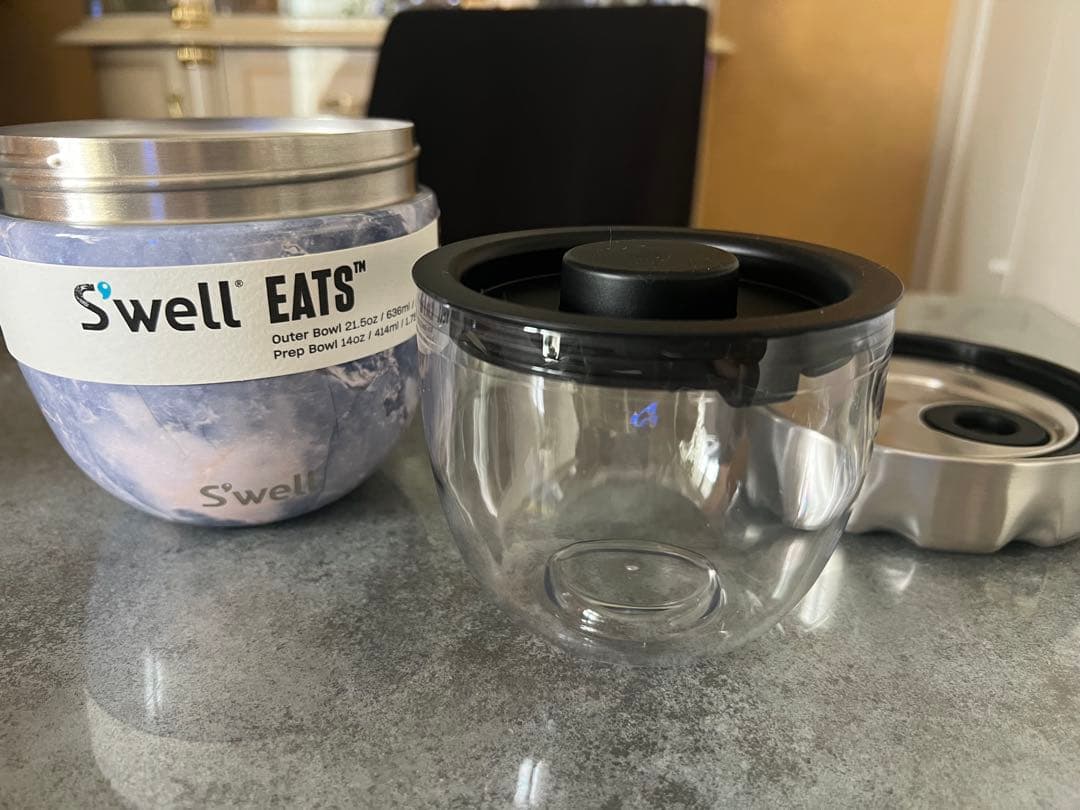 正規新品S'well Eats ステンレススチール製フードボウル 22オンス