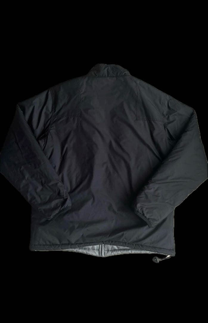 コンパスstuussy ロゴ ジップアップジャケット ブルゾン 墨黒