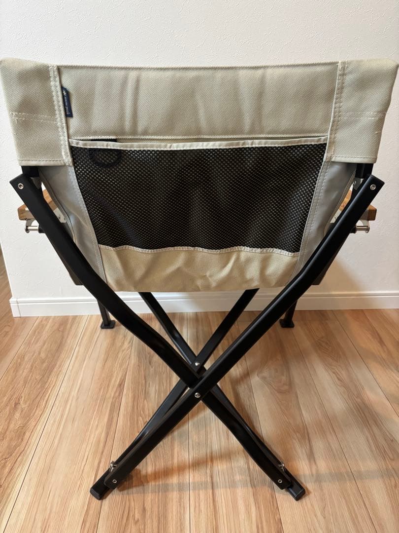 美品　 peak ローチェア ショート アイボリー LV-093IV