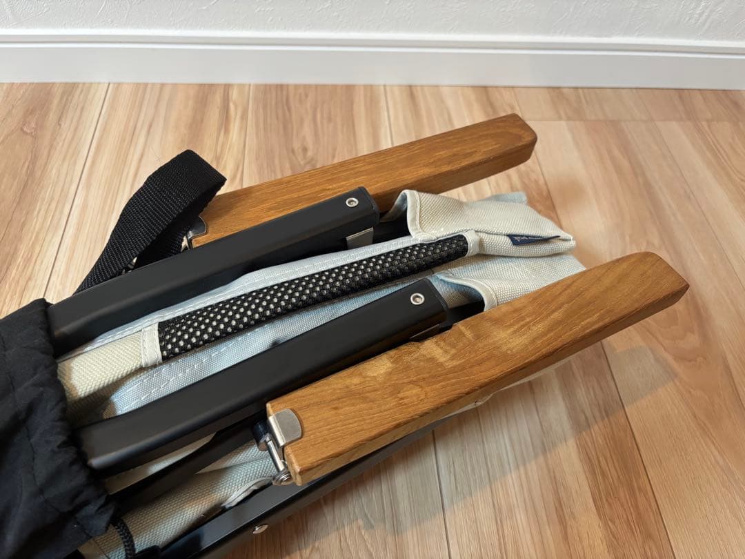 美品　 peak ローチェア ショート アイボリー LV-093IV