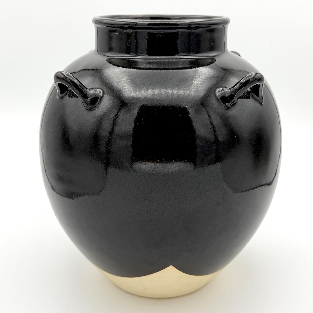 【美品】 飾壷 京焼 洛東 景山 茶壺 飾り壷 茶道具