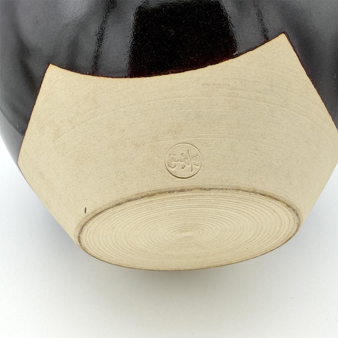 【美品】 飾壷 京焼 洛東 景山 茶壺 飾り壷 茶道具