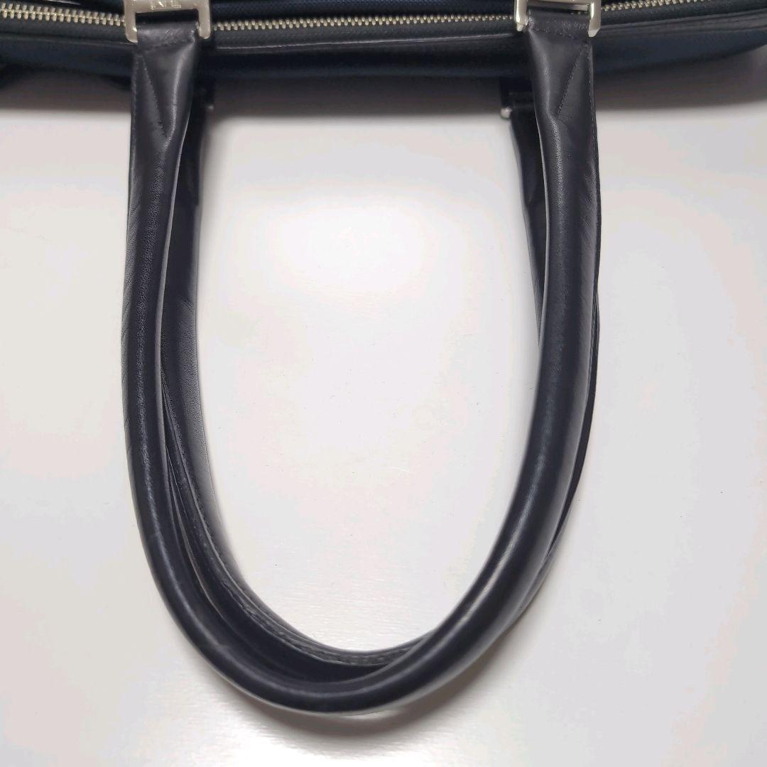 美品　トゥミ　トートバッグ　ジャーヴィス ビジネスバッグ　ネイビー　レザー