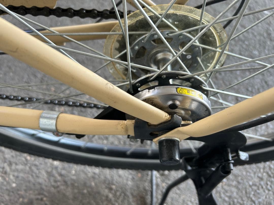 太くて大きい４５Ｃタイヤ　６段変速名古屋市近郊手渡のみ名古屋市中村北区配送無料