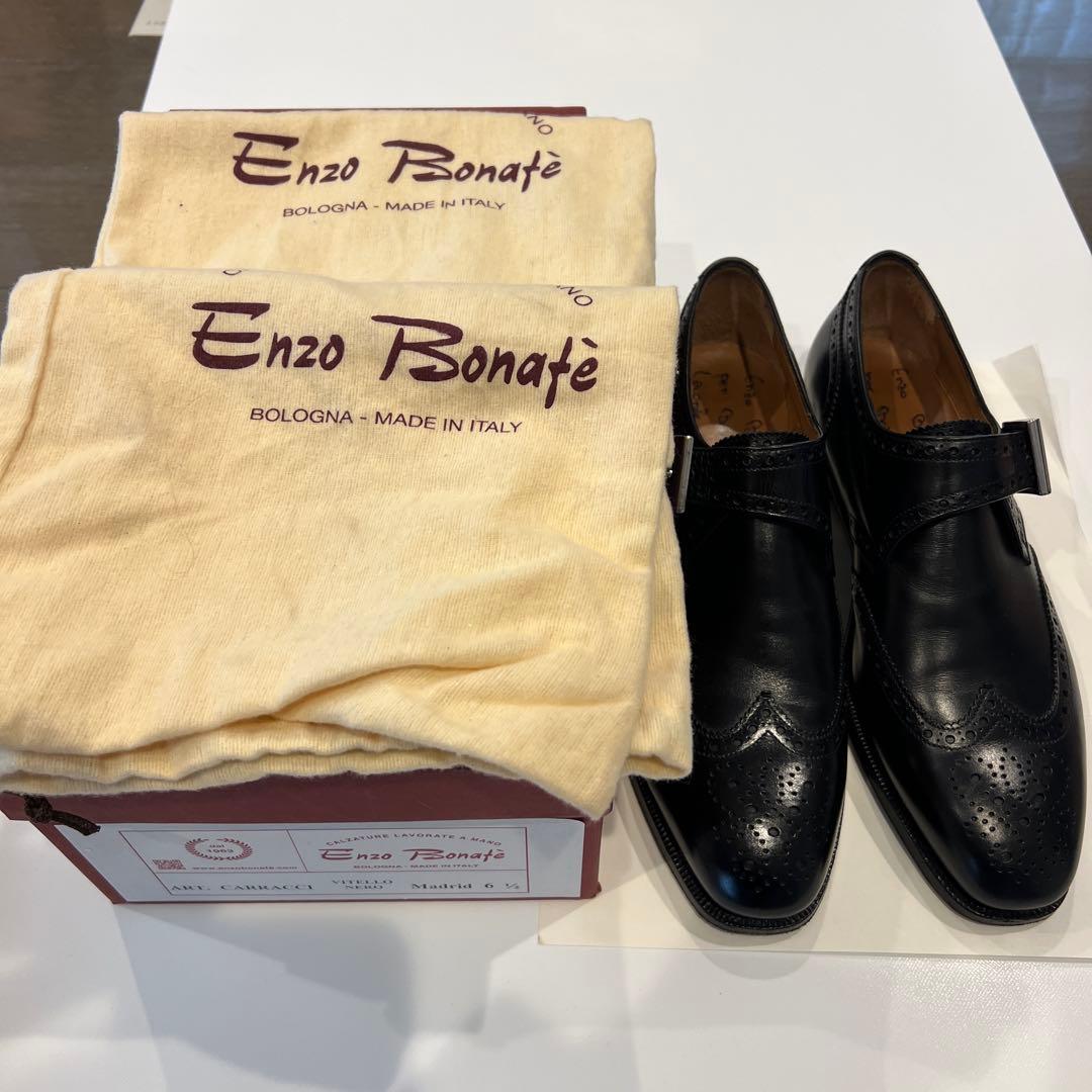 【近日削除】Enzo Bonafe Carracci シングルモンクストラップ