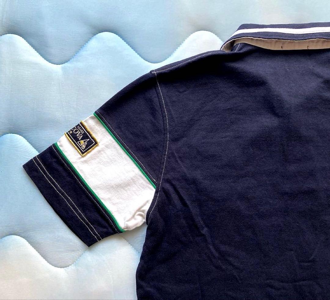 シナコバ⚓️ラガーシャツ ★半袖メンズ　Ｌサイズ