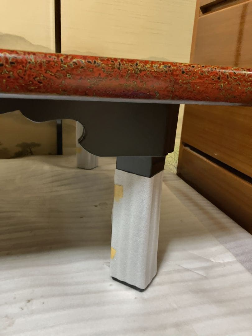 新品　木曽漆器の座卓　75×115 昭和　レトロ