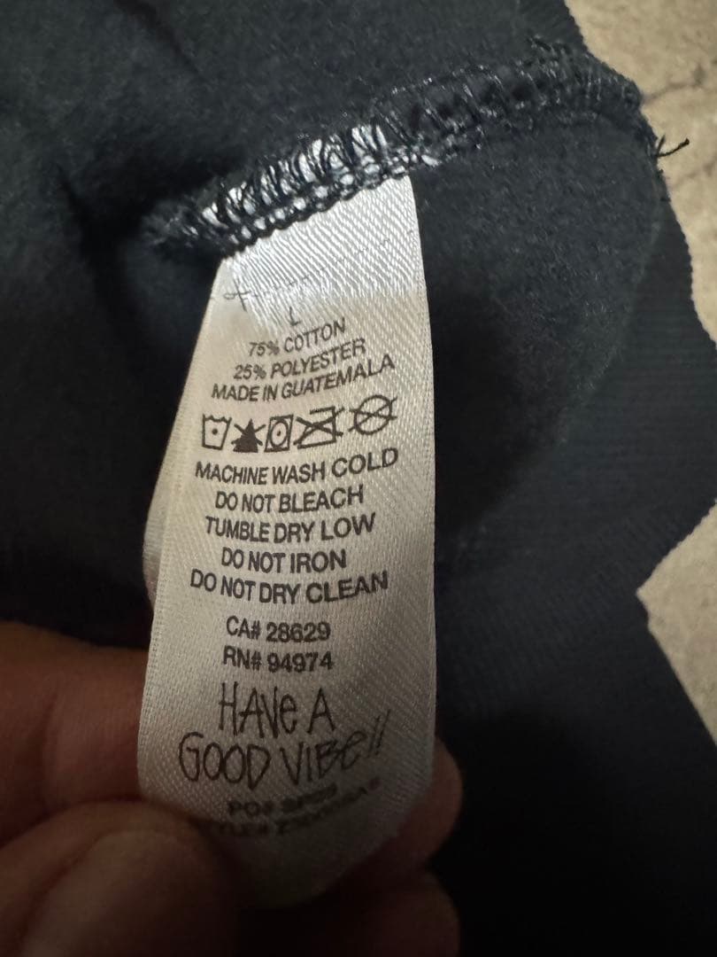 Stussy ブラック Lサイズ スウェット