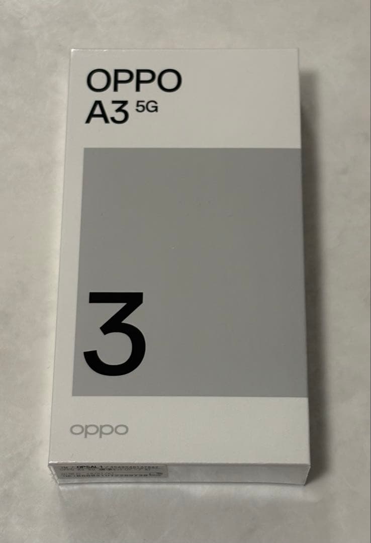 OPPO A3 5G パープル 未開封