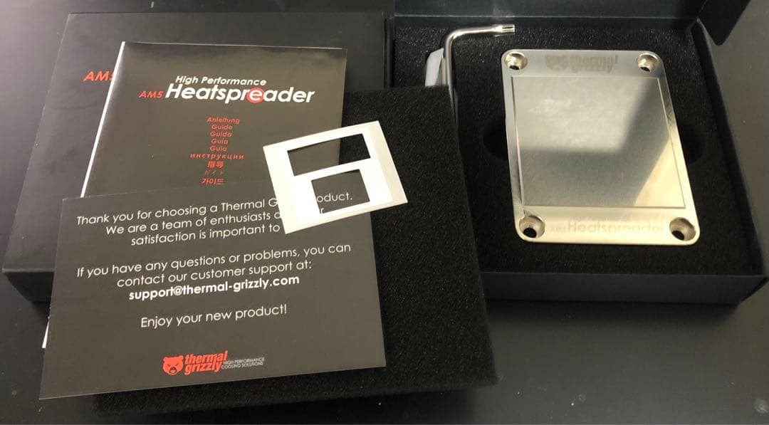 CPU AM5 Heats spreader Thermal Grizzly