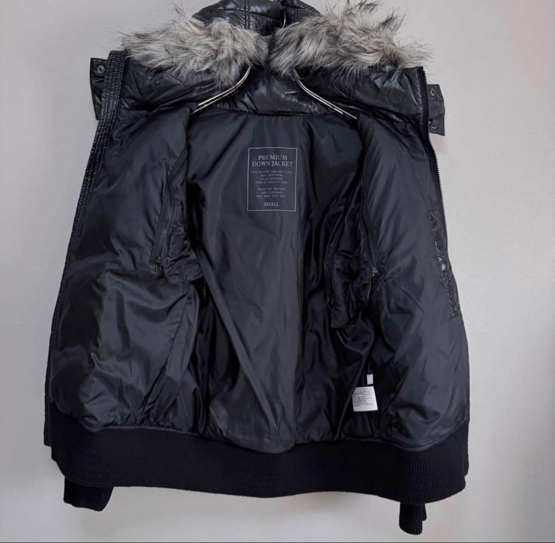 y2k UNIQLO オールドユニクロ 4way プレミアムダウンジャケット 黒