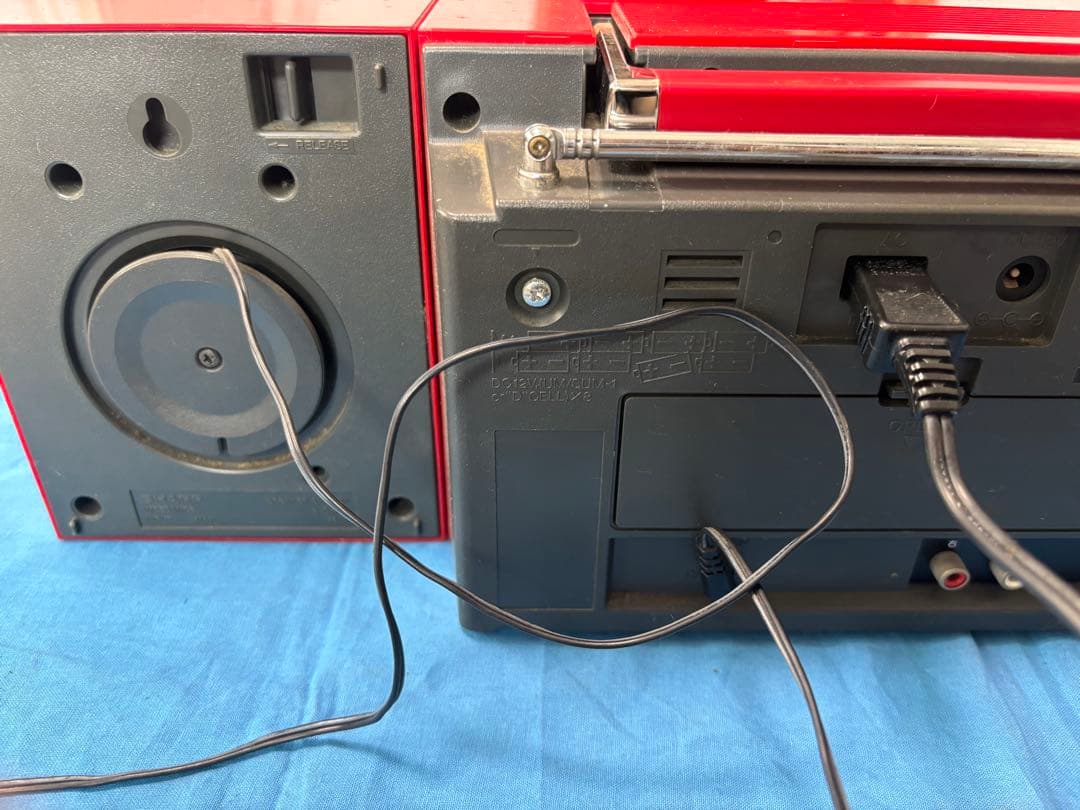 SHARP QT-88 Mk II ラジカセ　昭和レトロ