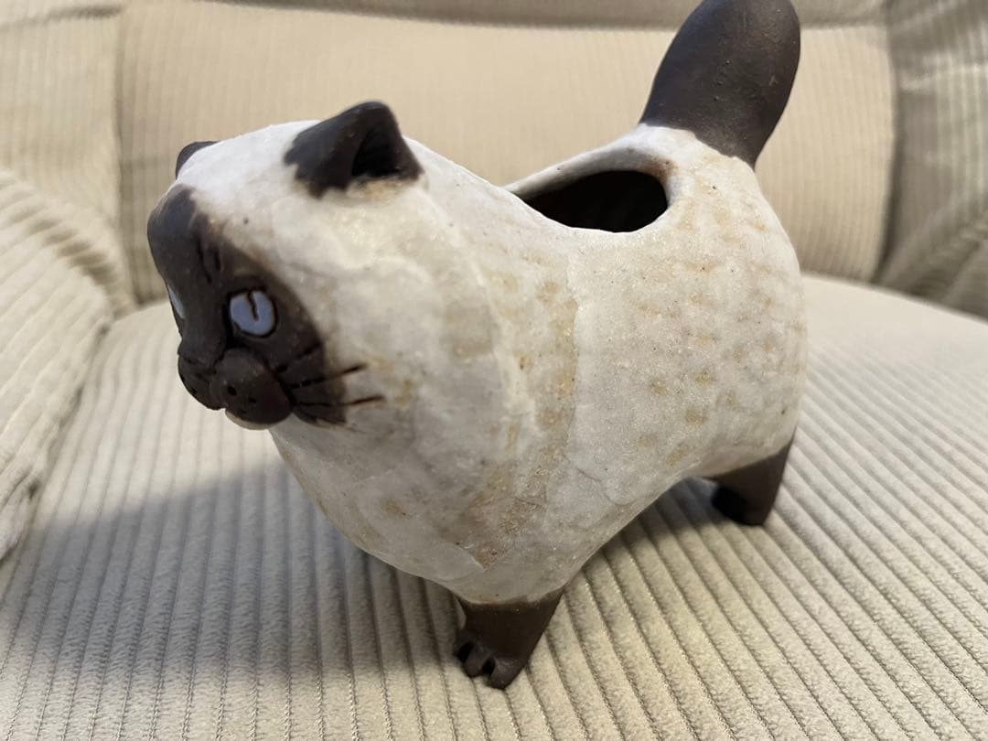 レア　かとうゆみ　猫の置物