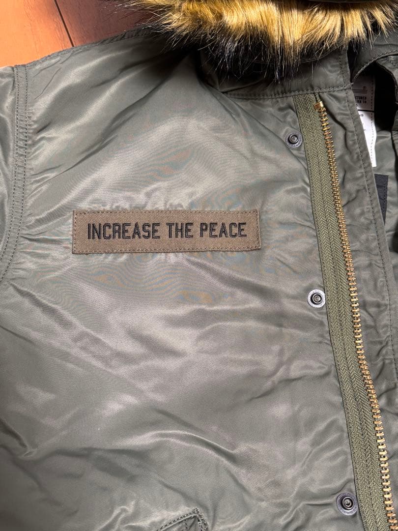 Stussy × Alpha Industries N-3B モッズコート