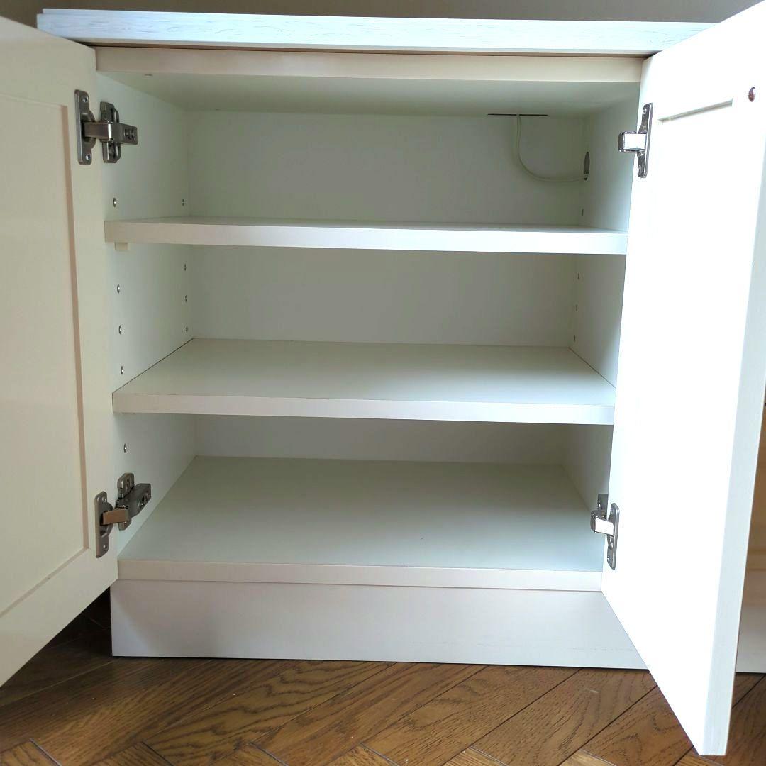 テレビボード　ホワイト　テレビ台 引き出し付き