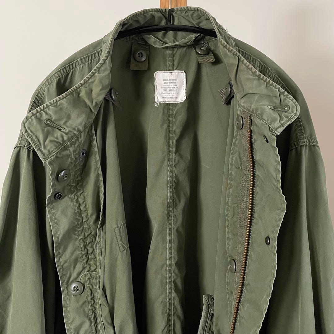 米軍 実物 US ARMY M65フィッシュテールパーカー S シェル 70s