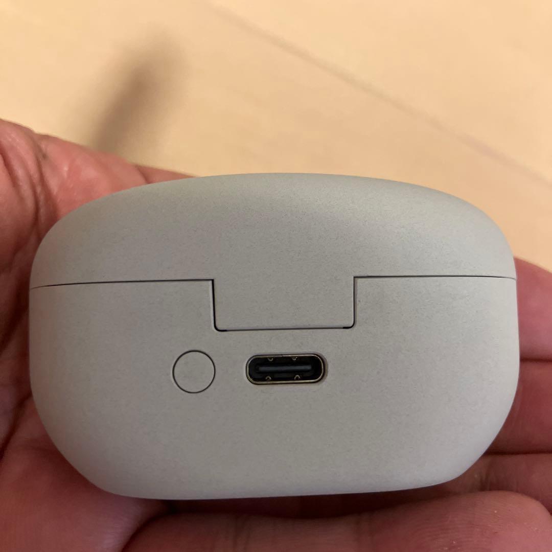 SONY ワイヤレスイヤホン グレー 充電ケース付き　wf-1000xm5