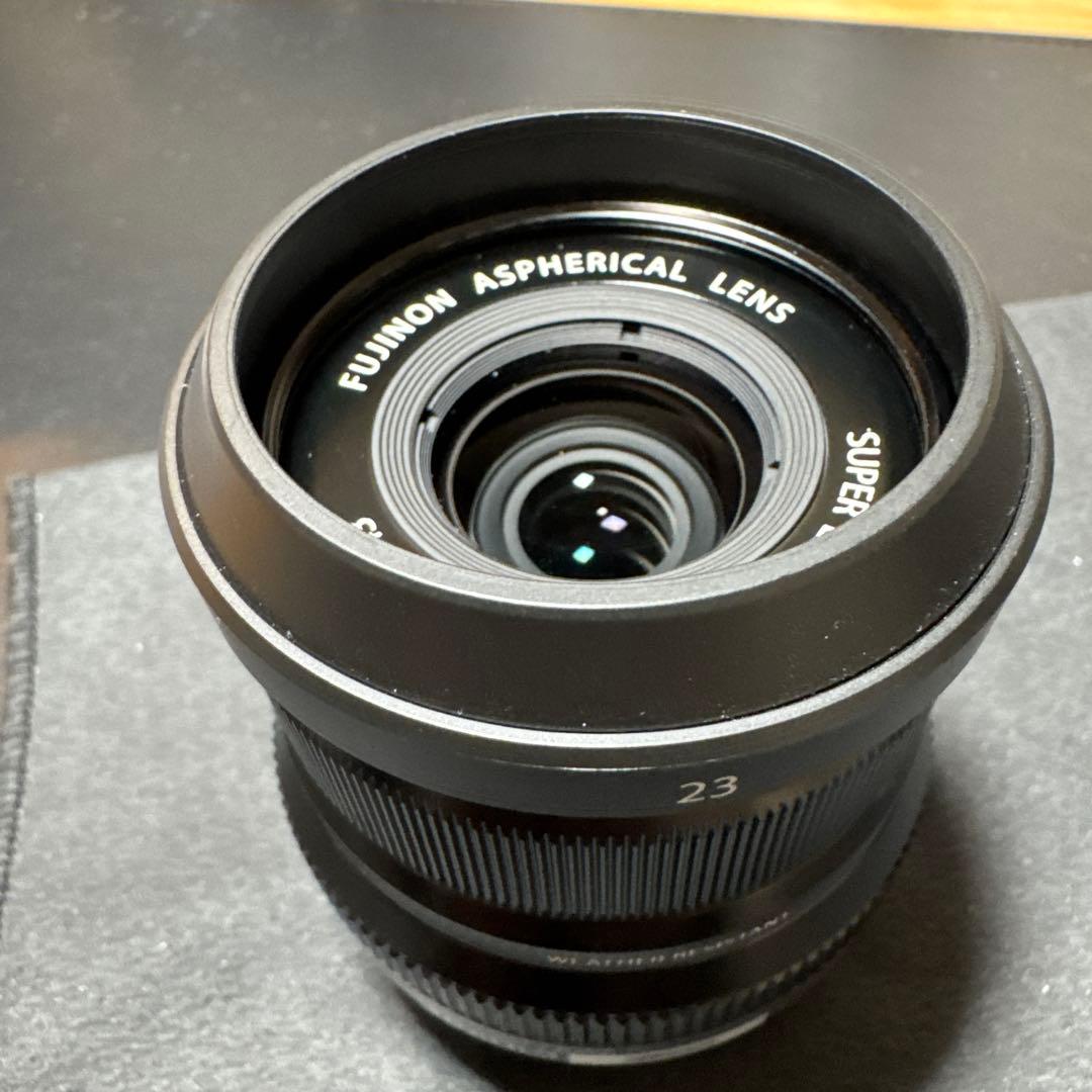i*u様 フジフイルム XF23mm F2 R WR ブラック 富士フイルム