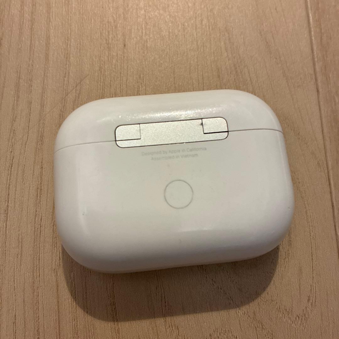 【美品】AirPodsPro2 本体 ホワイト 充電ケース イヤーチップ付き