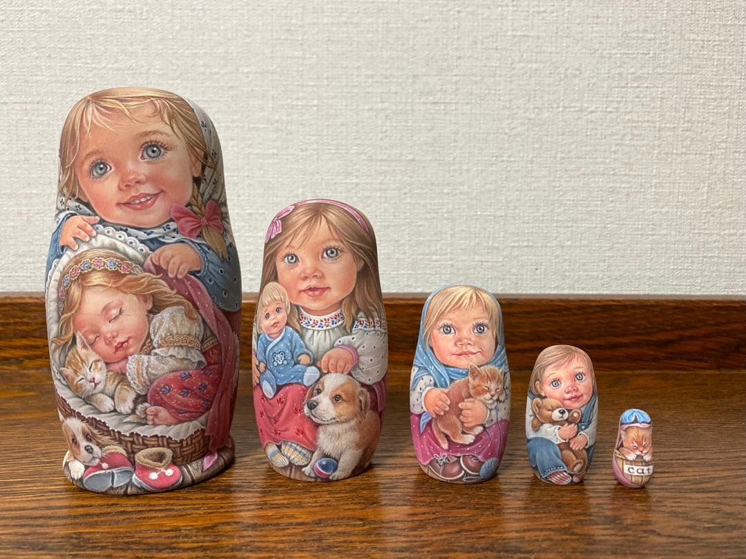 雑貨☆マトリョーシカ5P『Caring Children』エレナ最新作