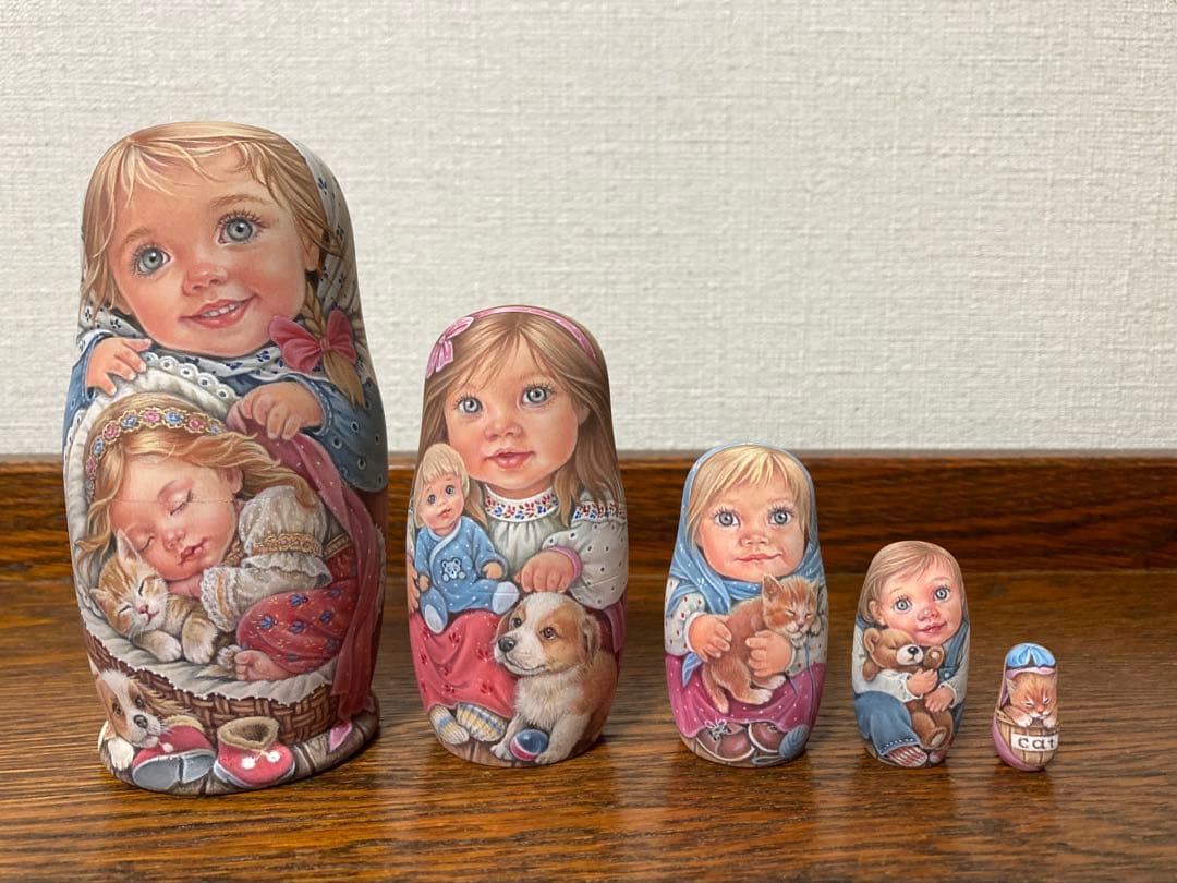 雑貨☆マトリョーシカ5P『Caring Children』エレナ最新作