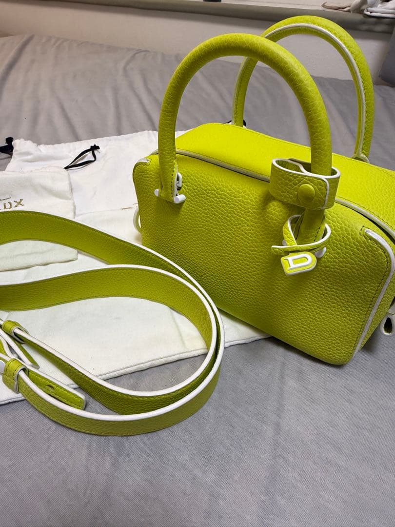 お値引き可 Delvauxクールボックス ミニ トリヨン 2way ハンドバッグ