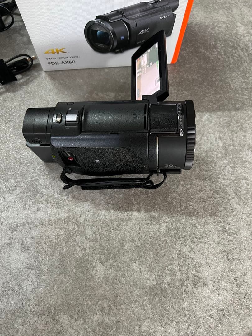 Sony FDR-AX60 4Kビデオカメラ 本体 バッグセット