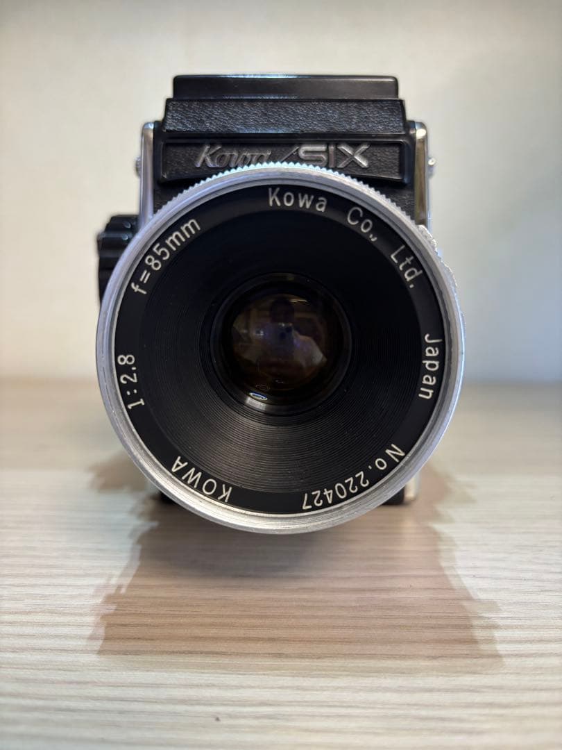 Kowa Six 中判フィルムカメラ 85mmレンズ+ハンドル+ケース付き
