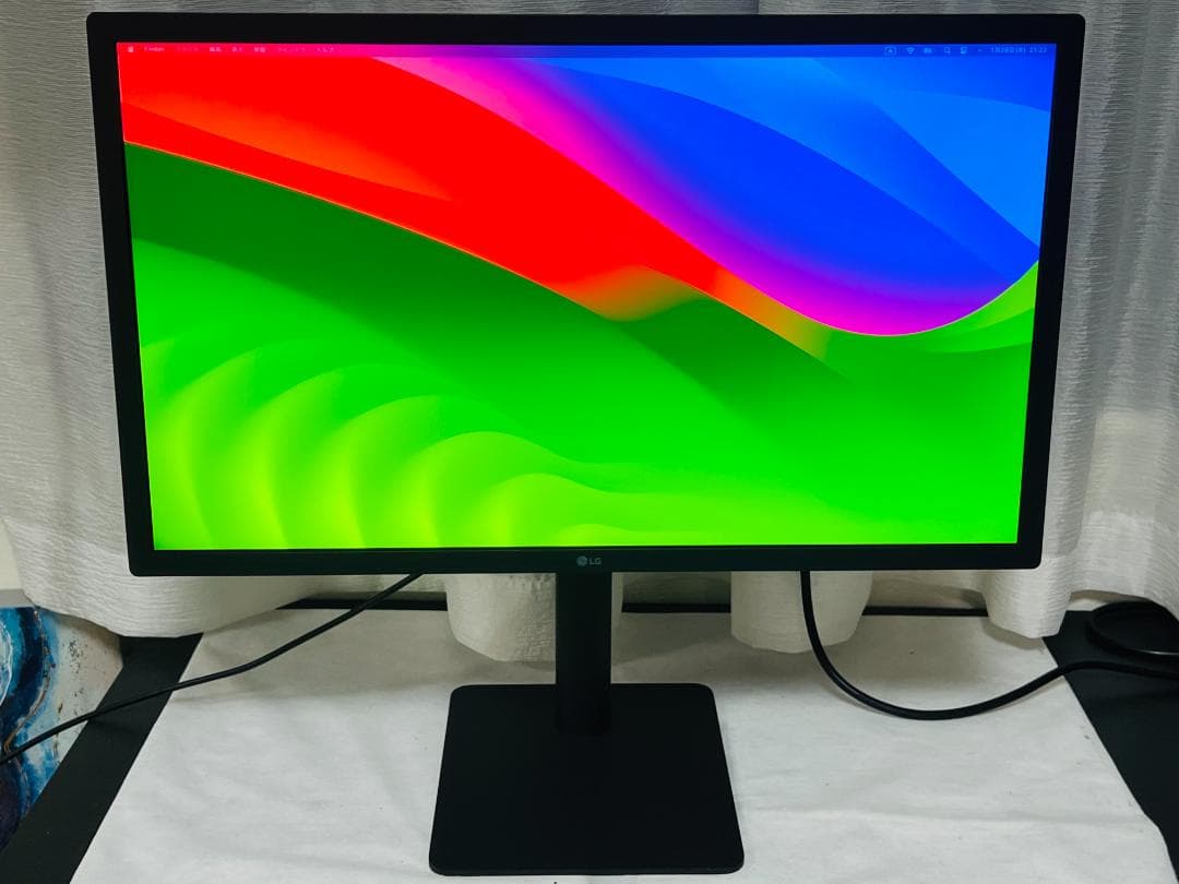 ★LG UltraFine 4Kモニタ★ 24MD4KL 23.7インチ Mac
