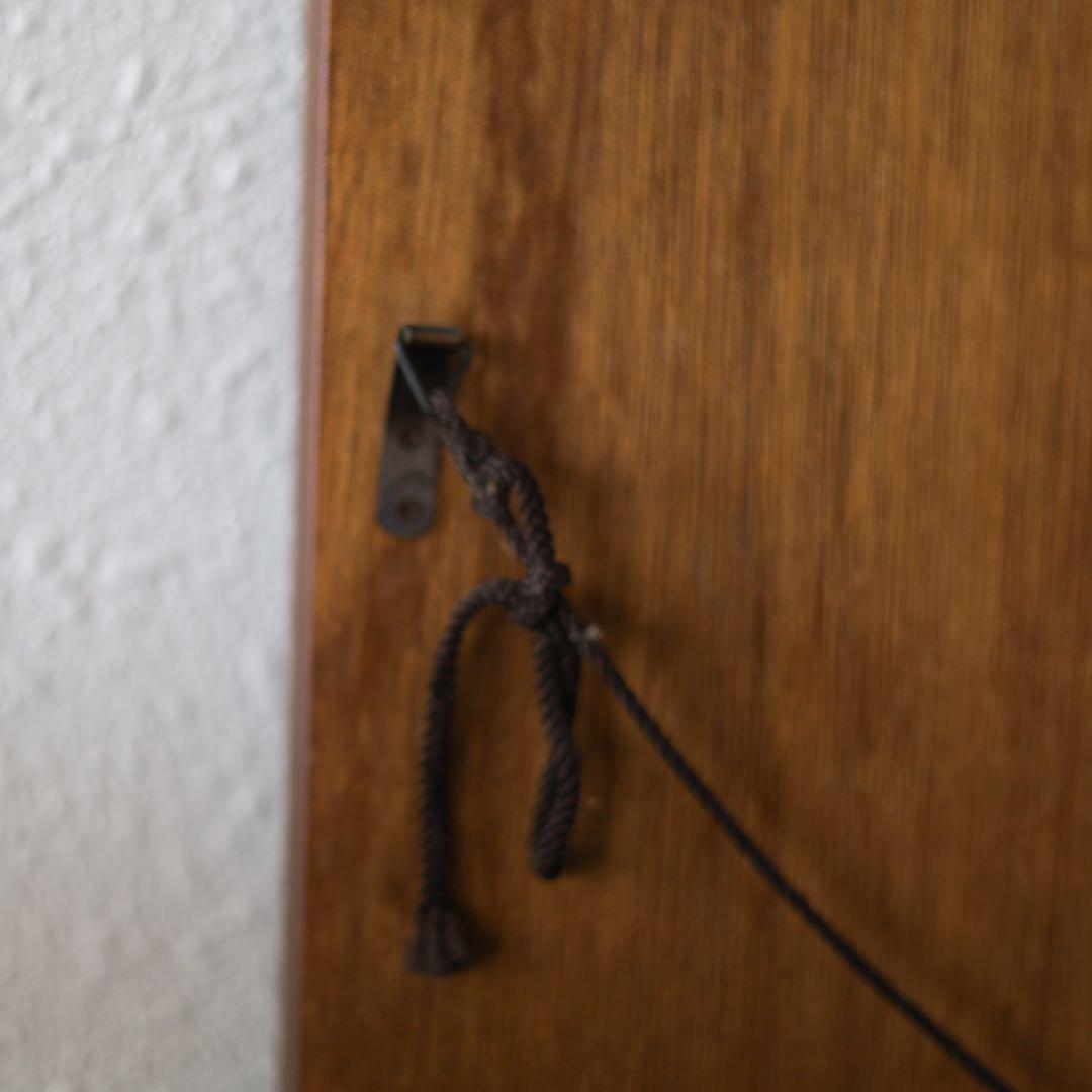 壁掛け鏡　長方形　八角