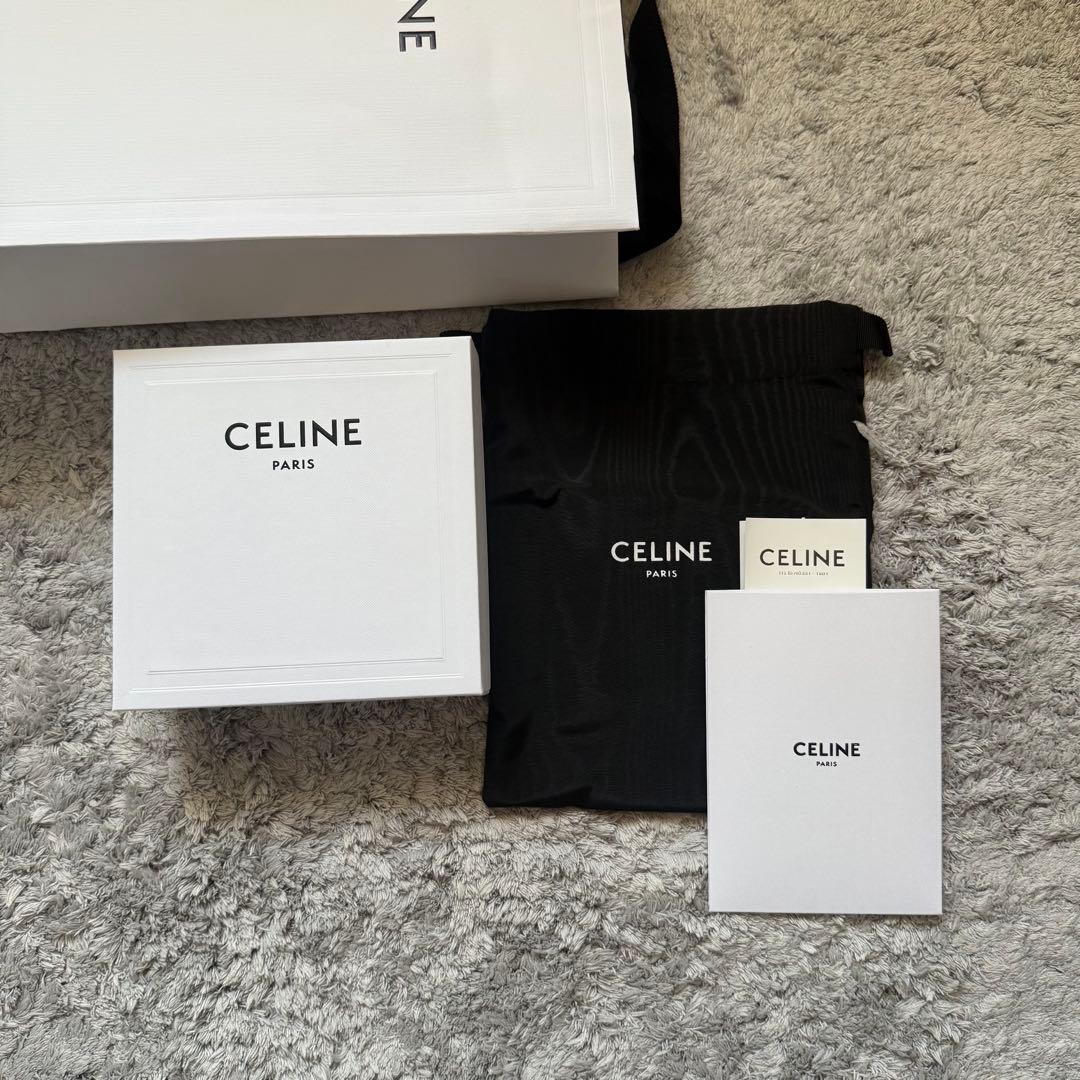 CELINE トリオンフベルト 70　スムースカーフスキン25mm