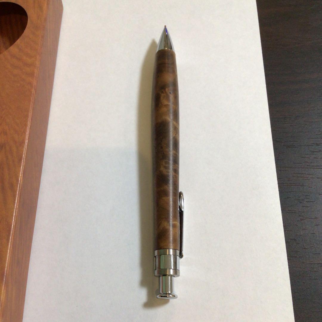 【工房楔】クルミ こぶ杢　シャープペンシル