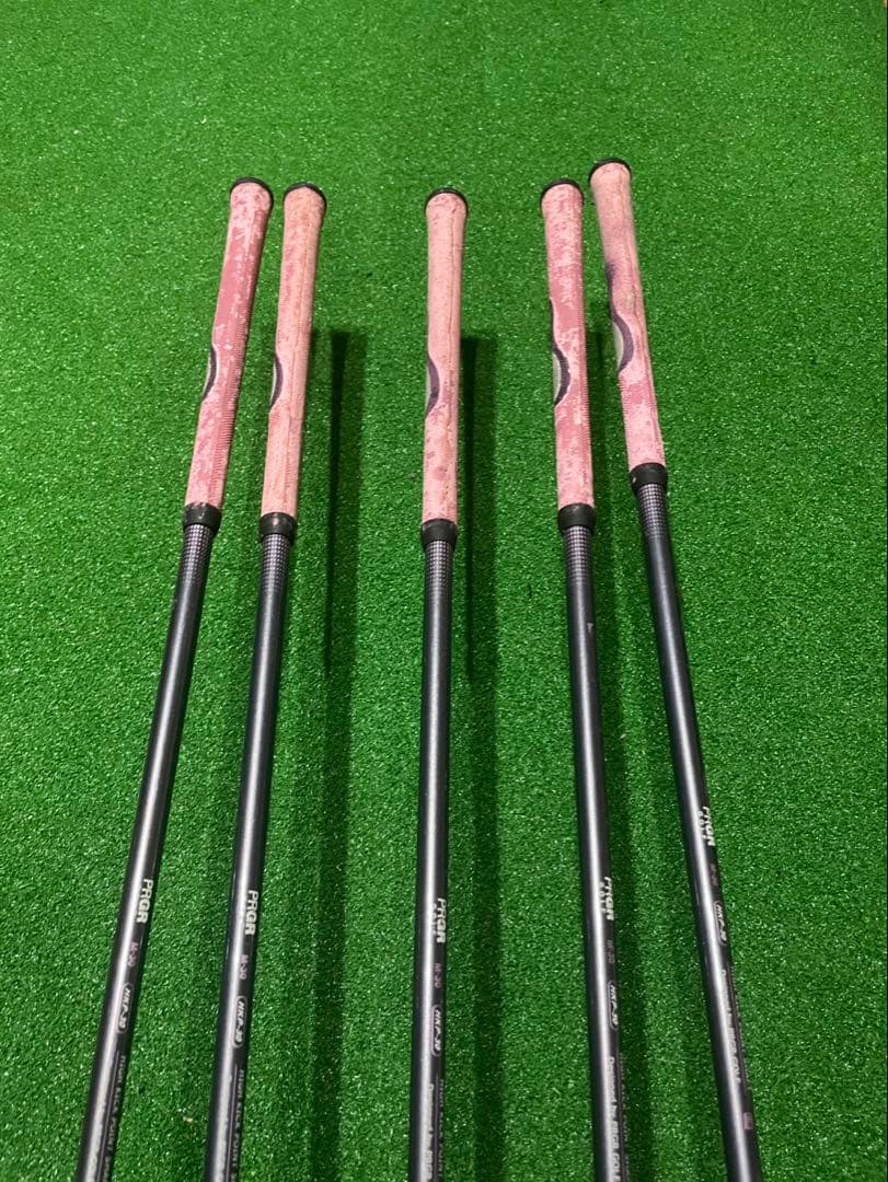 PRGR レディース アイアンM-30sweep 5本セット8.9.P.A.S